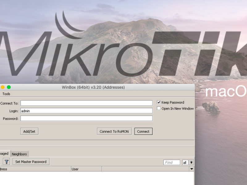 Mikrotik Winbox para macOS
